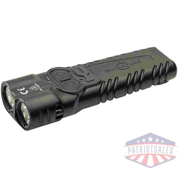 Surefire Stiletto Pro II w Dual 14mm High Candela Reflectors Black Aluminum