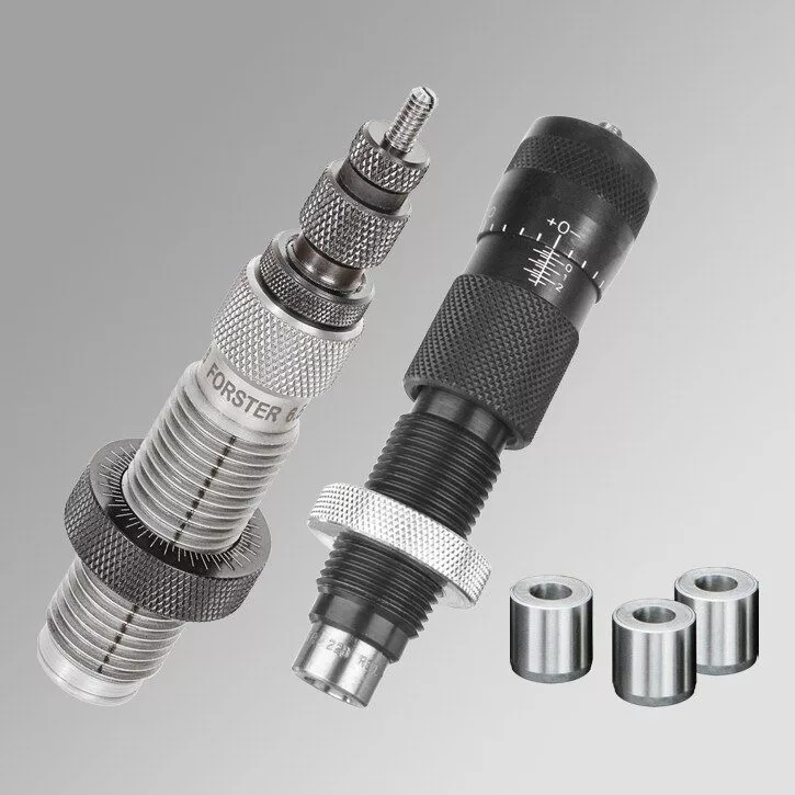 Forster Bushing Full Length Sizing Die Bench Rest® Ultra Micrometer Seater Die 3 bushings (308 310 312) 7 PRC