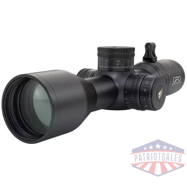 GPO Centuri 4x Super Compact Rifle Scope 4-16x44i 30mm FFP MIL Illum. Black