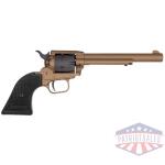 Heritage Rough Rider Burnt Bronze Cerakote Handgun .22 LR 6rd Capacity 6.5" Barrel Polymer Black