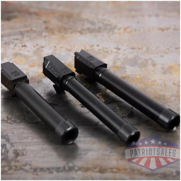 SilencerCo Threaded Barrel for Glock 17 9mm Luger 1/2x28 Black