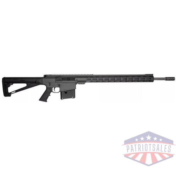 GLFA  AR Long Action Rifle 6.5 PRC 5rd Magazine 24" Barrel MLOK Handguard Sniper Grey Cerakote