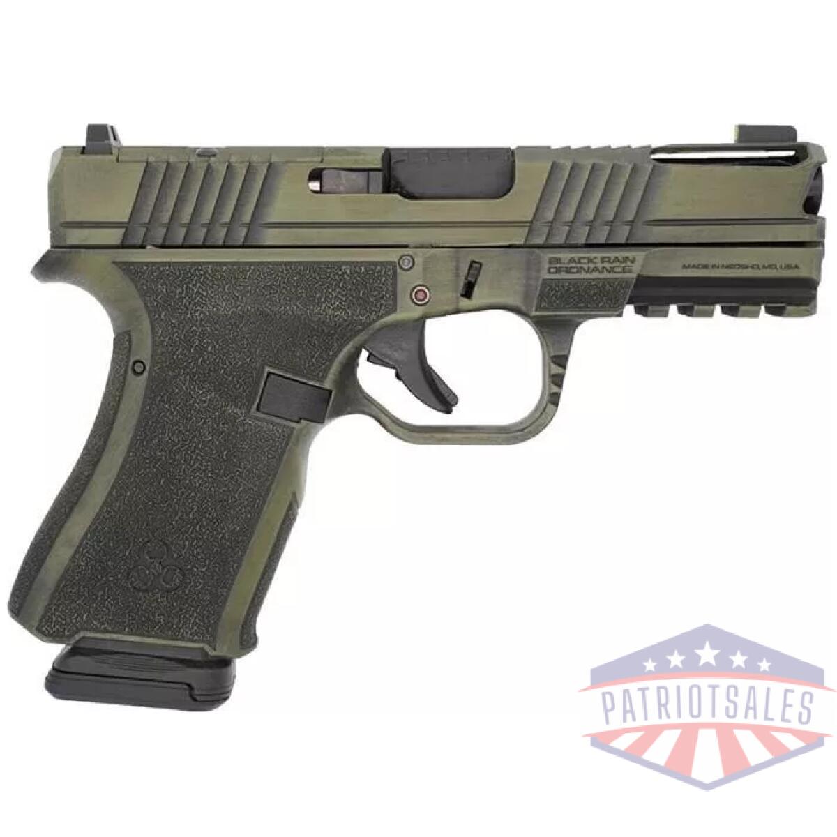 Https3a2f2fmedia. Chattanoogashooting. Com2fimages2fproduct2firbroflp9mmbgb2firbroflp9mmbgb-1 - black rain ordnance frontline+ handgun 9mm luger 15rd magazine 3. 75" barrel bazooka green battleworn - https3a2f2fmedia. Chattanoogashooting. Com2fimages2fproduct2firbroflp9mmbgb2firbroflp9mmbgb 1