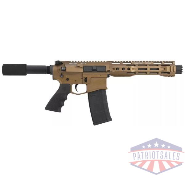 Juggernaut CA Roster AR-15 Handgun 5.56 10rd Magazine 8.5" Barrel Cerakote Burnt Bronze