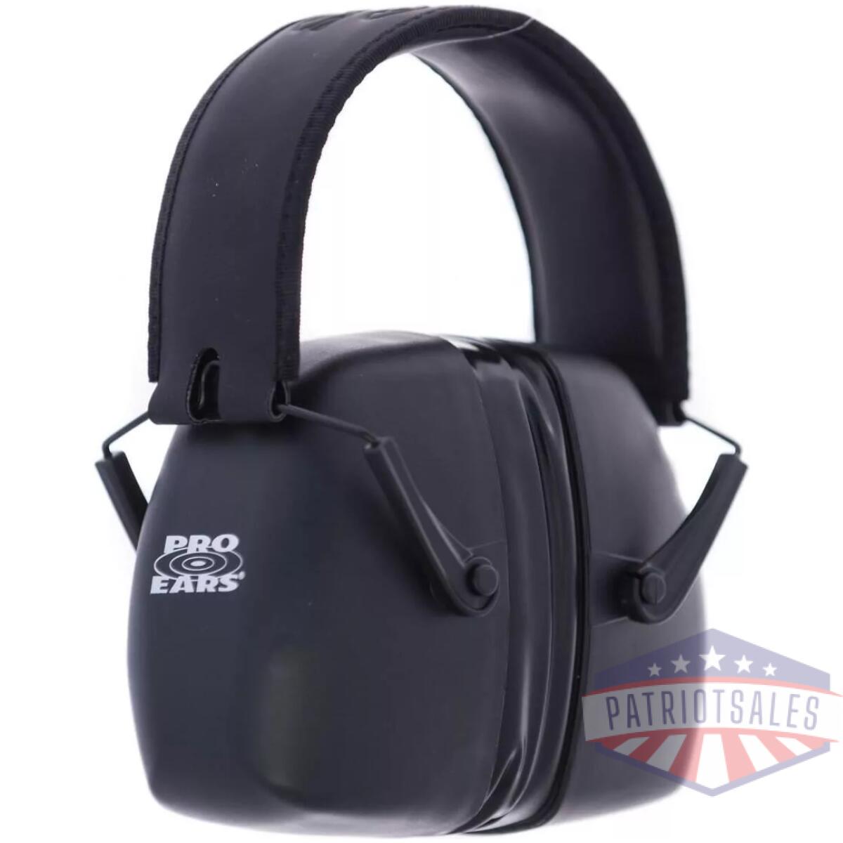 Pro ears ultra gel black 29 passive earmuffs 29db black - image 1