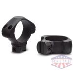 Konus 2-Piece Steel Riflescope Rings for Airguns & .22 Rails 30mm Low - Black