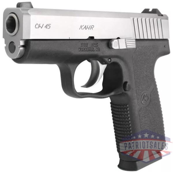 Kahr CW45 Handgun .45 ACP 6rd Magazine 3.64' Barrel  Stainless slide /Black Grip
