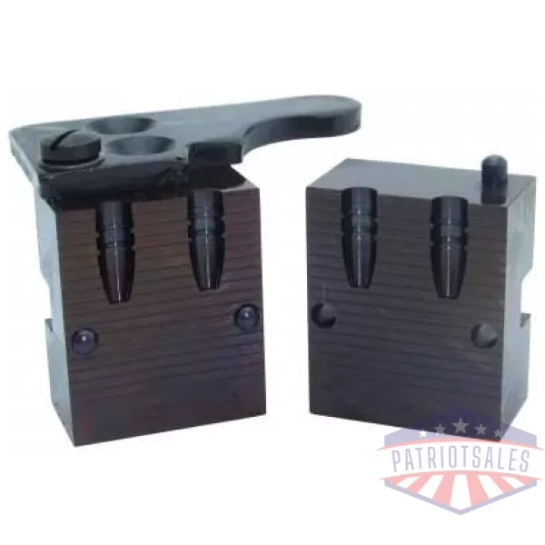 Lyman Rifle Bullet Mould - Double Cavity (DC) 45-70 145 gr "Collar Button" 457130