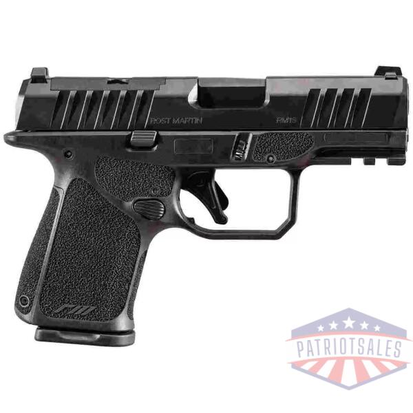 Rost Martin RM1S Handgun 9mm Luger 10rd (2) Magazines 3.6" Barrel Black Optic Ready CA