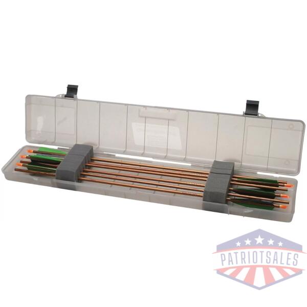 MTM Ultra Compact Arrow Case Up to 32" Arrows Clear Smoke