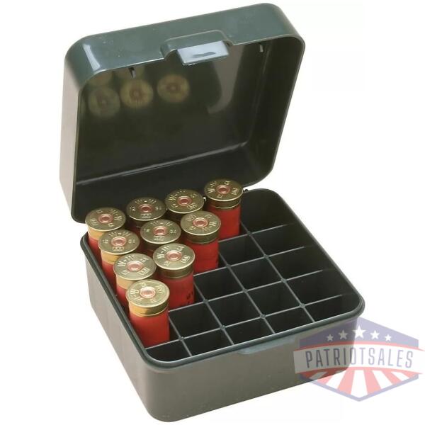 MTM Dual Gauge Shotshell Case 3.5" 25 Round Forest Green