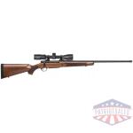 Mossberg Patriot Walnut Vortex Rifle 7mm PRC 3rd Capacity 24'' Threaded Barrel Walnut Stock Vortex Crossfire II 3-9x40mm