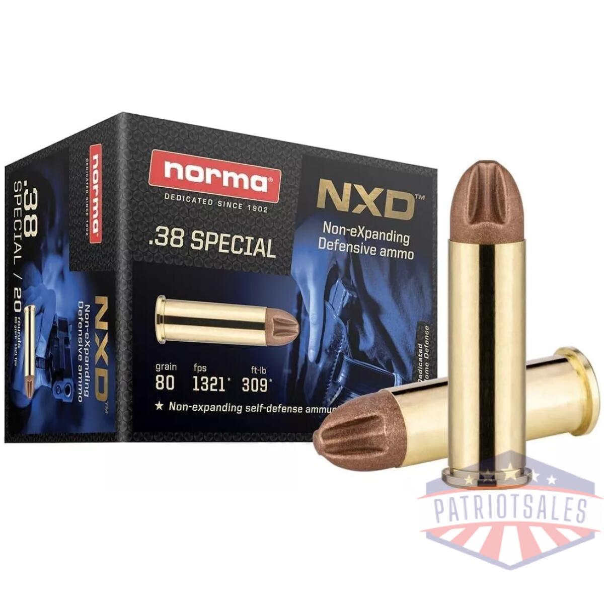 Https3a2f2fmedia. Chattanoogashooting. Com2fimages2fproduct2fnh6112400202fnh611240020 - norma nxd handgun ammunition. 38 spl 80gr nxd 20/ct - https3a2f2fmedia. Chattanoogashooting. Com2fimages2fproduct2fnh6112400202fnh611240020