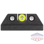 Night Fision Night Sight Set Yellow Front Square Notch Rear for FN 509