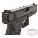 Perfect Dot Off Student Gun Accur8 NS Set w/Org Frnt+Blk Sq for Glk 17-39