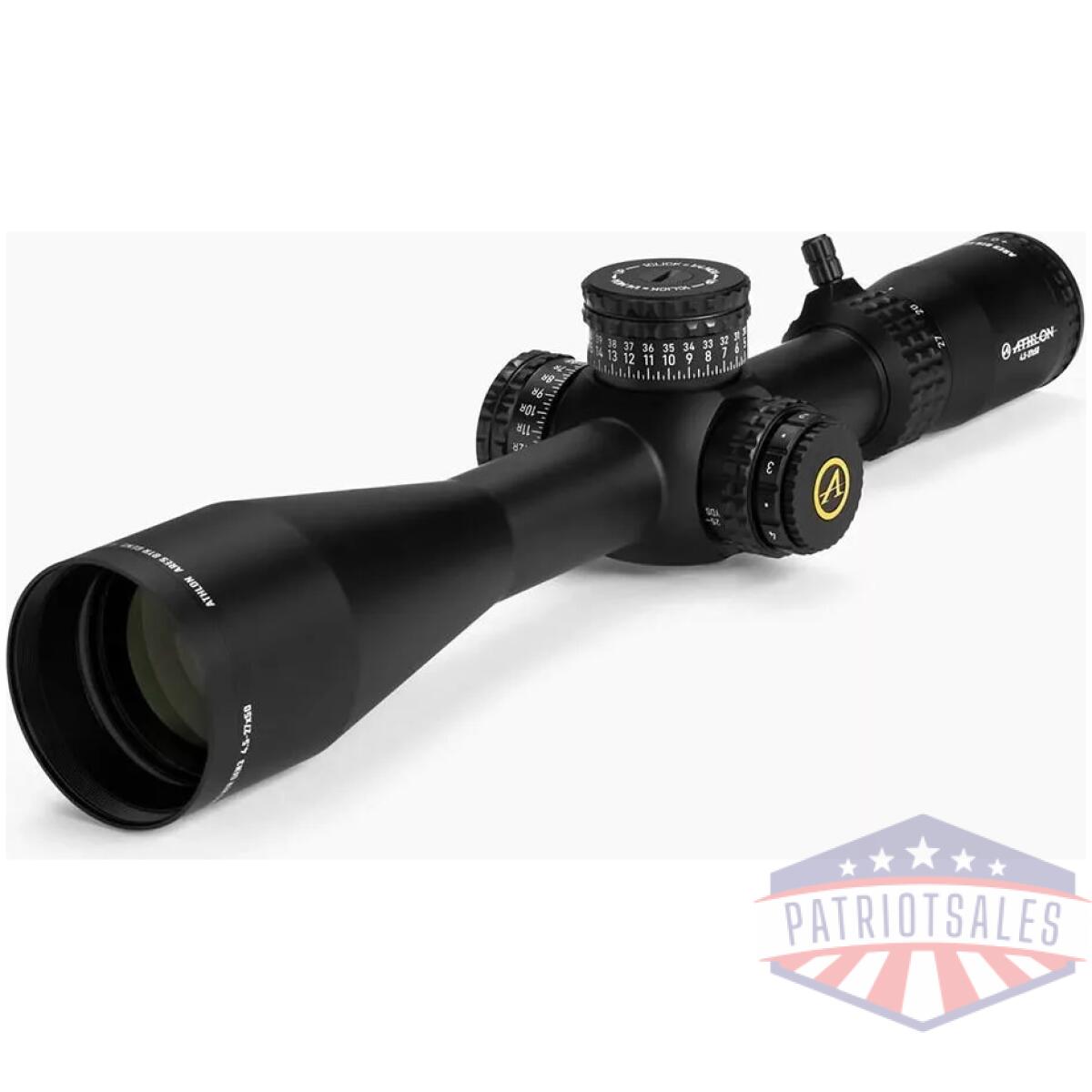 Athlon ares btr gen 3 hd rifle scope 4. 5-27x50 30mm ffp aplr13 moa illum. Black - image 1