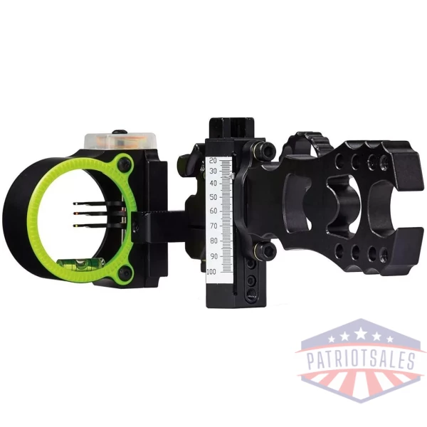 Black Gold Ascent Verdict 4" Dovetail 3 Pin HD Head Scope .019 RH