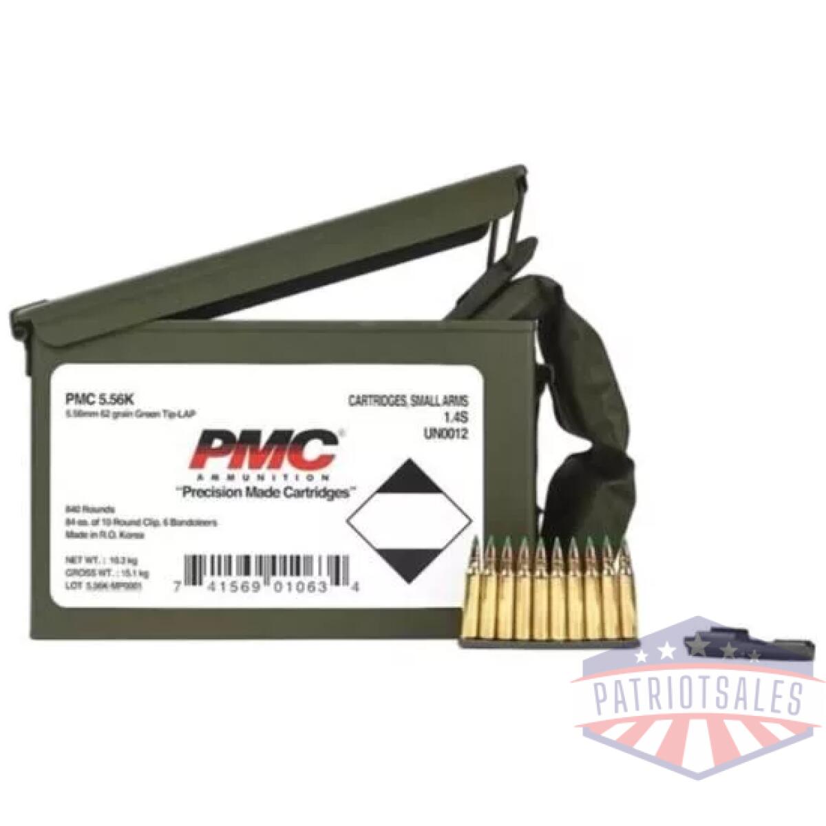 Https3a2f2fmedia. Chattanoogashooting. Com2fimages2fproduct2fpm556m855mb2fpm556m855mb - pmc rifle ammunition 5. 56 nato 62 gr green tip 2920 fps 1680/ct w/bandoleer metal box (2-metal boxes) 1680/ct total - https3a2f2fmedia. Chattanoogashooting. Com2fimages2fproduct2fpm556m855mb2fpm556m855mb