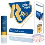 Rio Wing & Target Shotshells 12ga 1oz 2-3/4" 1250 fps #8 25/ct