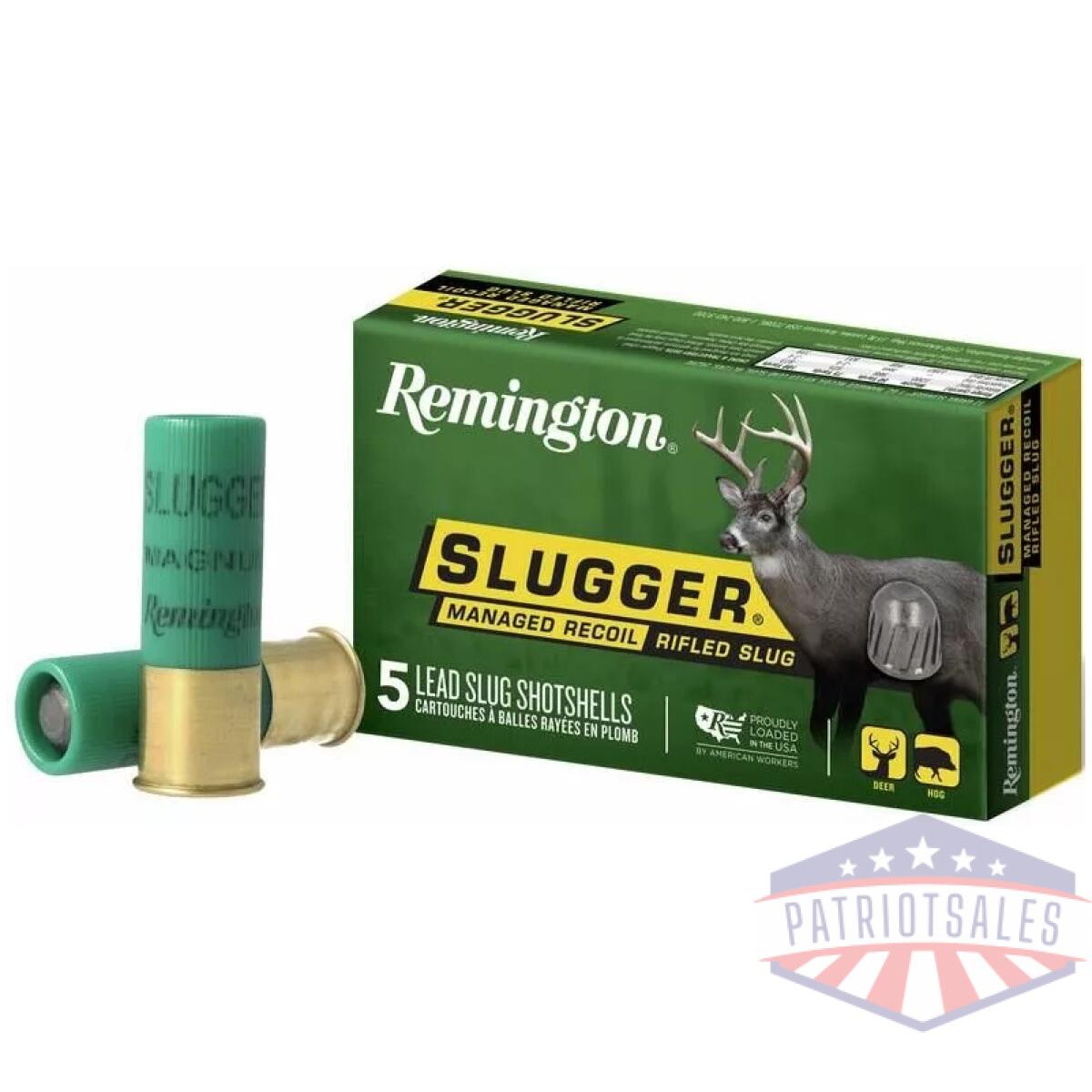 Https3a2f2fmedia. Chattanoogashooting. Com2fimages2fproduct2frt202902frt20290-1 - remington slugger managed-recoil rifled slug 12 ga 2 3/4" 1 oz 1200 fps 5/ct - https3a2f2fmedia. Chattanoogashooting. Com2fimages2fproduct2frt202902frt20290 1