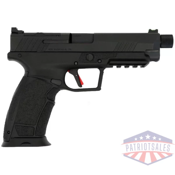 SDS Imports Tisas PX-9 Gen 3 Tactical BLK Semi Auto Pistol 9mm Luger 10/rd Magazines (2) 4.69" Threaded Barrel Black