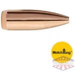 Sierra MatchKing Rifle Bullets (500/ct) .22 cal .224" 52 gr HPBT MATCH