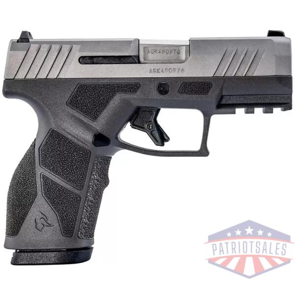 Taurus GX2 Handgun 9mm Luger 10rd Magazines (2) 3.38" Barrel Gray Frame/Stainless Slide