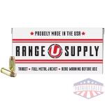Underwood Range Supply Handgun Ammunition 10mm Auto 180 Grain FMJ 1250 fps 50/ct