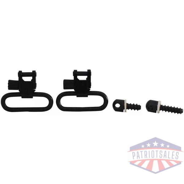UNCLE MIKES QD SWIVELS W/ WOOD SCREWS 1.25"