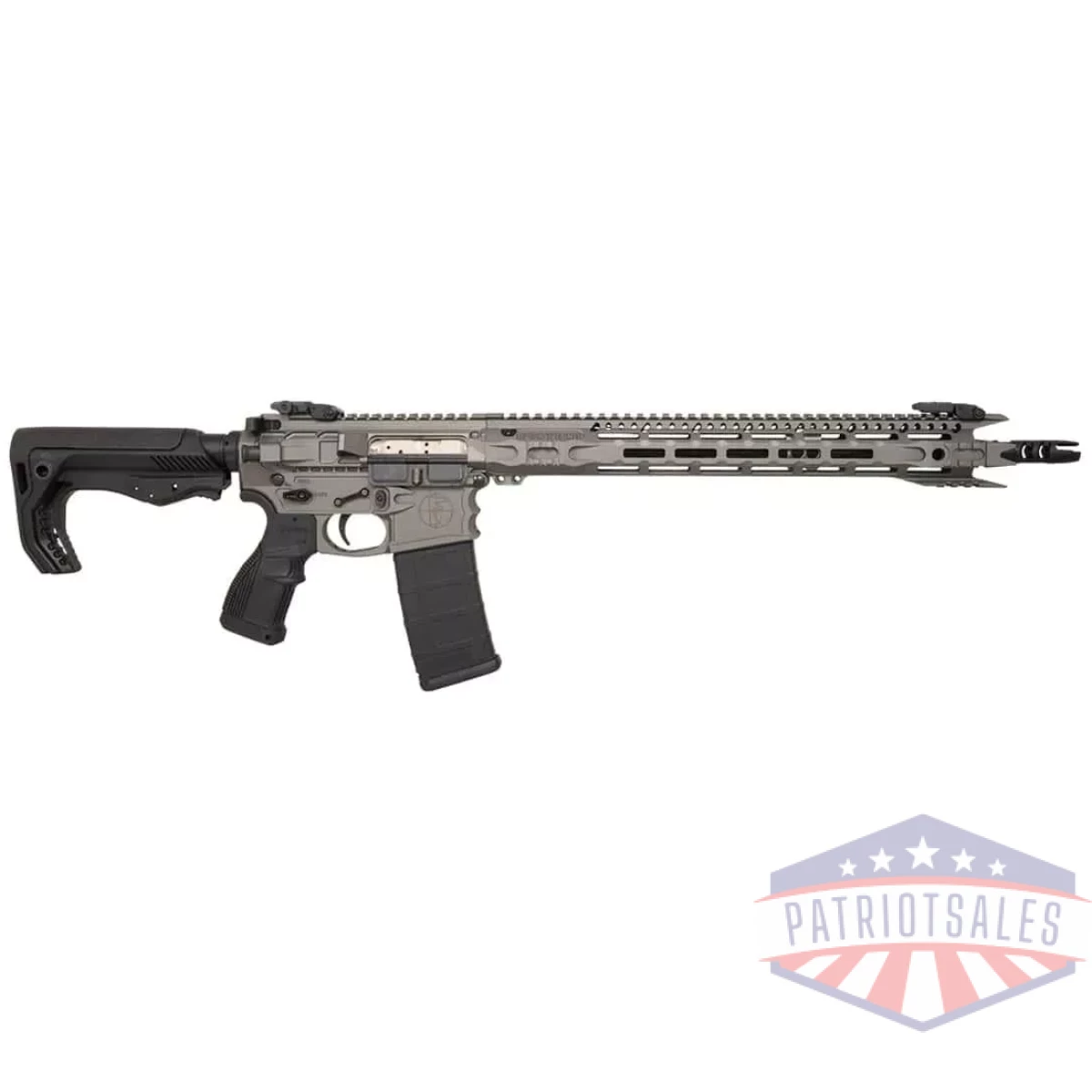 Fostech stealth raptor rifle 5. 56mm 30rd magazine 16" barrel 16" rail echo ar ii trigger tungsten - image 1