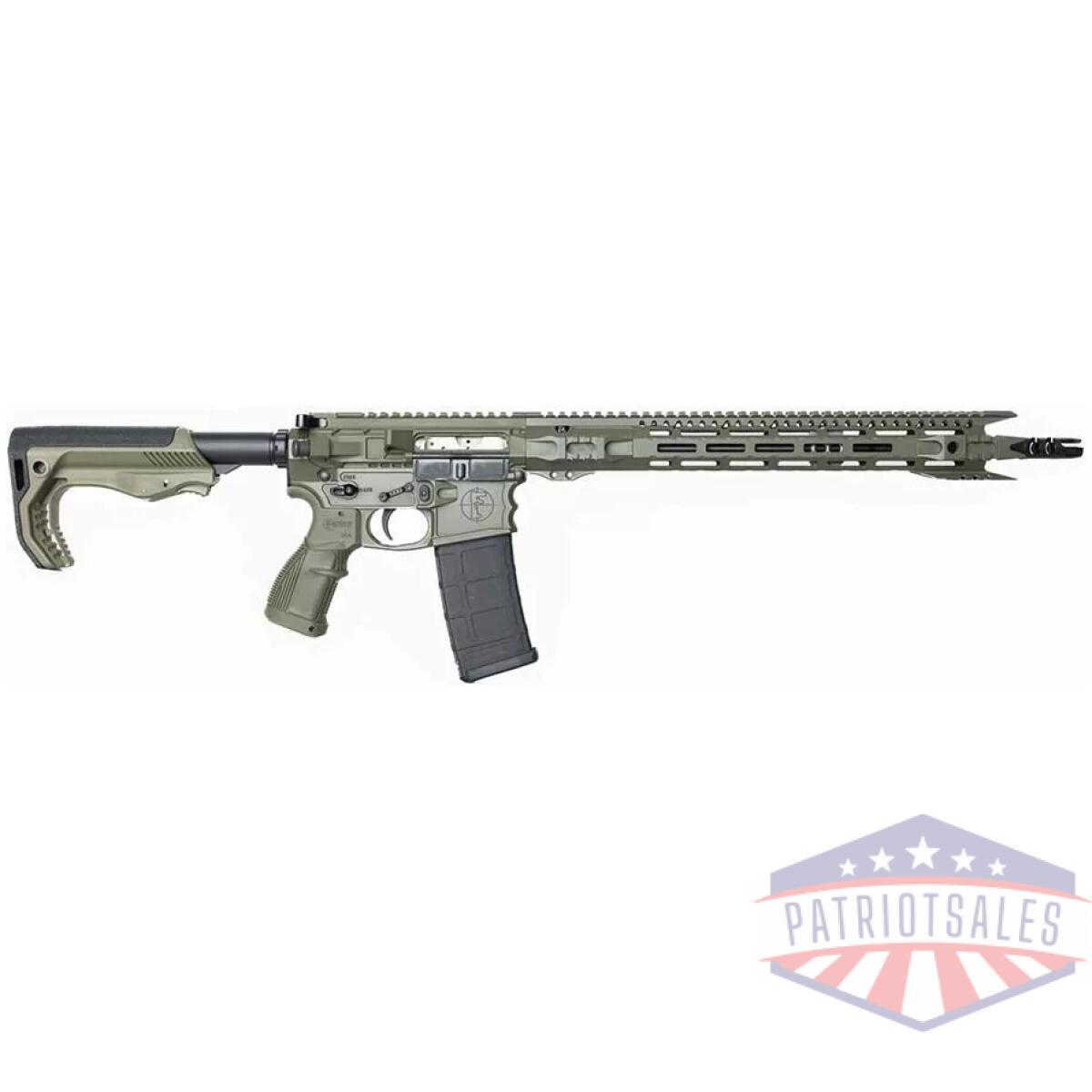 Fostech stealth raptor rifle 5.. 56mm 30rd magazine(1) 16" barrel mach-1 rail od green - image 1