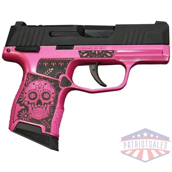 Sig Sauer P365-380-BSS-MS Exclusive "Sugar Skull" Pink Medusa Handgun .380 10rd Magazines (2) 3.1" Barrel