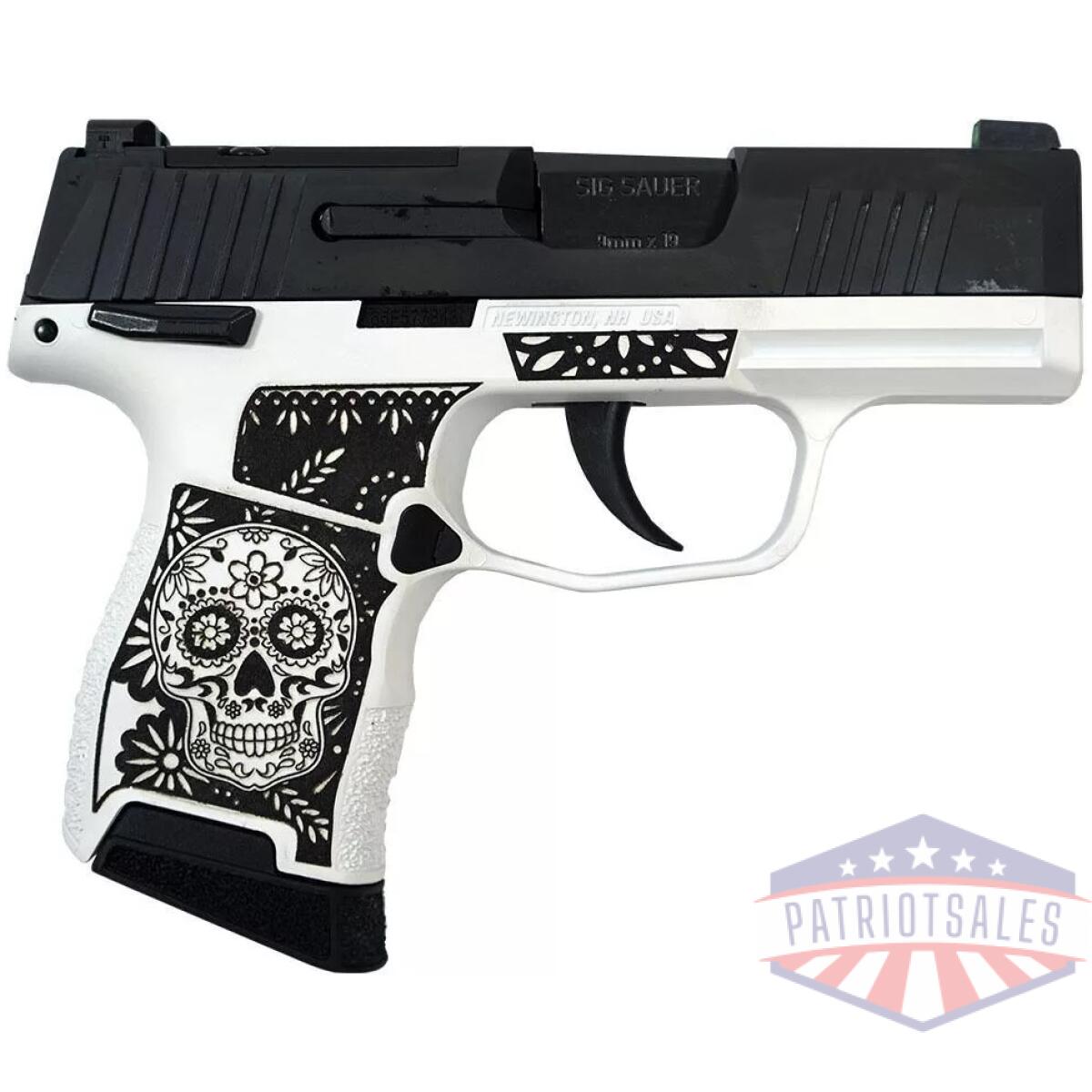 Https3a2f2fmedia. Chattanoogashooting. Com2fimages2fproduct2fxi681235sswb2fxi681235sswb-1-1 - sig sauer exclusive "sugar skull" p365 optic ready handgun 9mm luger 10rd magazines(2) 3. 1" barrel x-ray 3 sights manual safety - https3a2f2fmedia. Chattanoogashooting. Com2fimages2fproduct2fxi681235sswb2fxi681235sswb 1 1