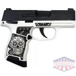 Sig Sauer Exclusive "Sugar Skull" P365 Optic Ready Handgun 9mm Luger 10rd Magazines(2) 3.1" Barrel X-RAY 3 Sights Manual Safety