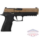 Sig Sauer P320-XTEN Endure Handgun 10mm Auto 15rd Magazines(3) 5" Barrel Topographic Pattern Slide