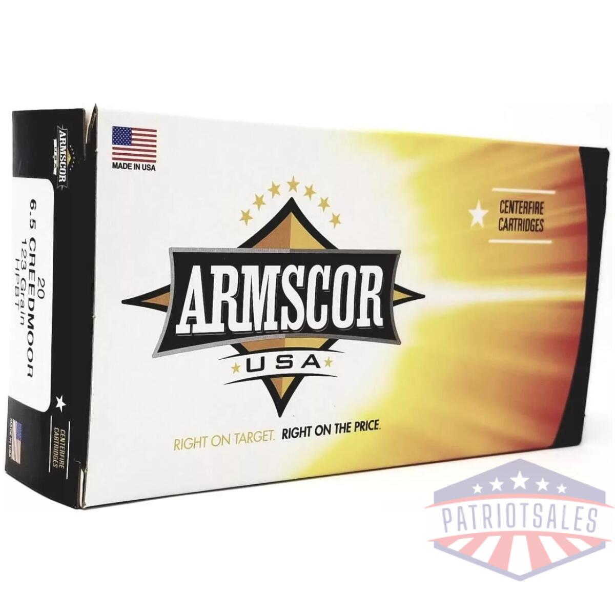 Https3a2f2fmedia. Chattanoogashooting. Com2fimages2fproduct2fymfac65c1n2fymfac65c1n - armscor rifle ammunition 6. 5 creedmoor 123 gr hpbt 2750 fps 20/ct - https3a2f2fmedia. Chattanoogashooting. Com2fimages2fproduct2fymfac65c1n2fymfac65c1n