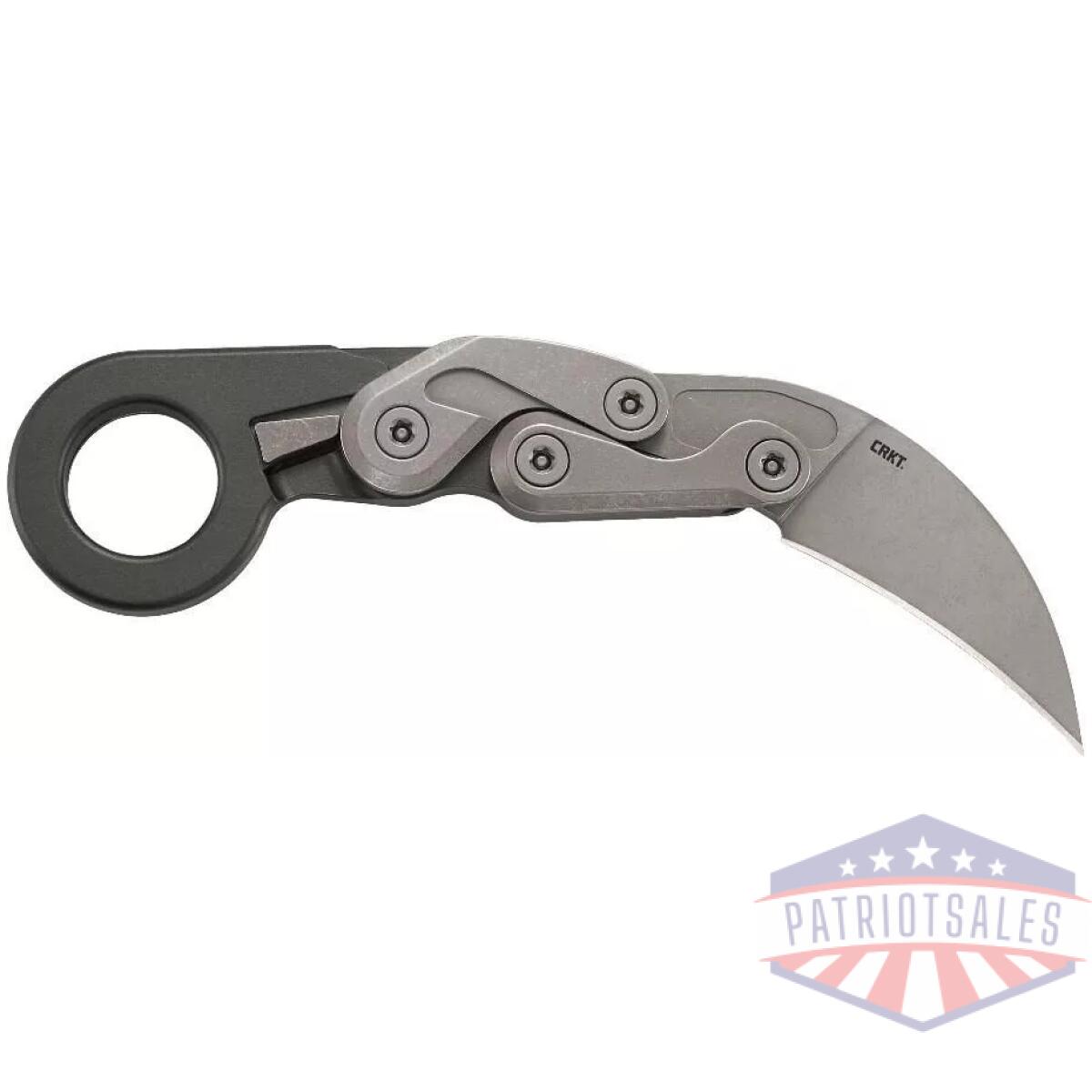 Crkt provoke compact folding knife 2 1/4" blade black - image 1