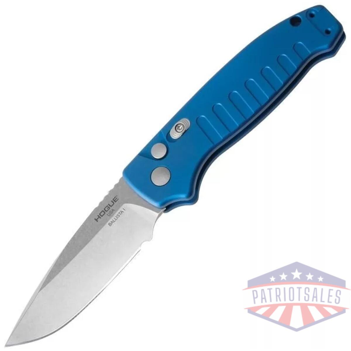 Https3a2f2fmedia. Chattanoogashooting. Com2fimages2fproduct2fjn641332fjn64133 - hogue ballista i automated folder knife 3 1/2" drop point blade blue - https3a2f2fmedia. Chattanoogashooting. Com2fimages2fproduct2fjn641332fjn64133