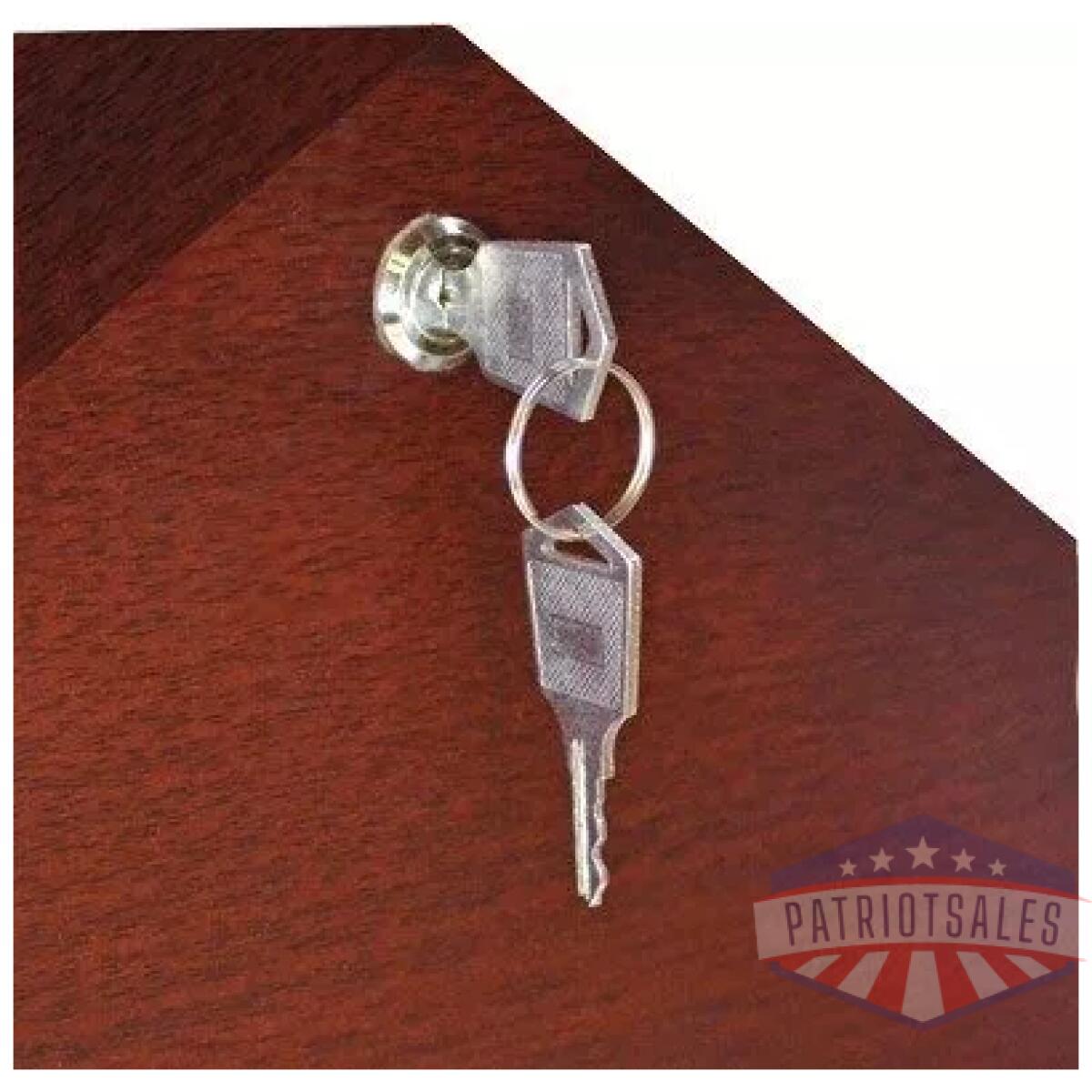 Pfc_key-lock - psp concealment patriot flag - holds lrg handgun & valuables - pfc key lock