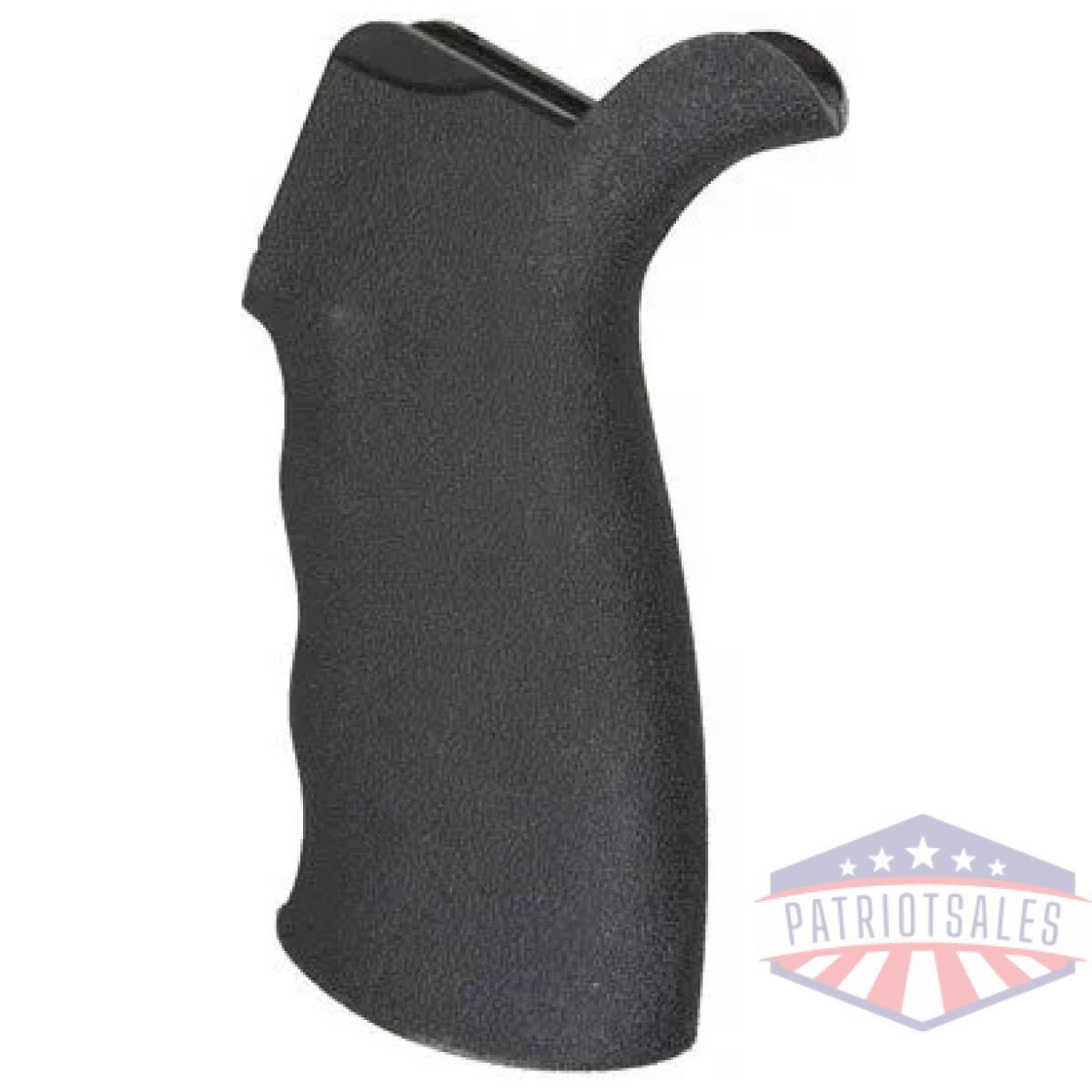 J&e textured rubbered pistol - grip w/storage black - image 2