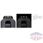 SIG OPTICS PISTOL SIGHT XRAY 3 - TRITIUM #8 FRONT #8 REAR RND - Image 2