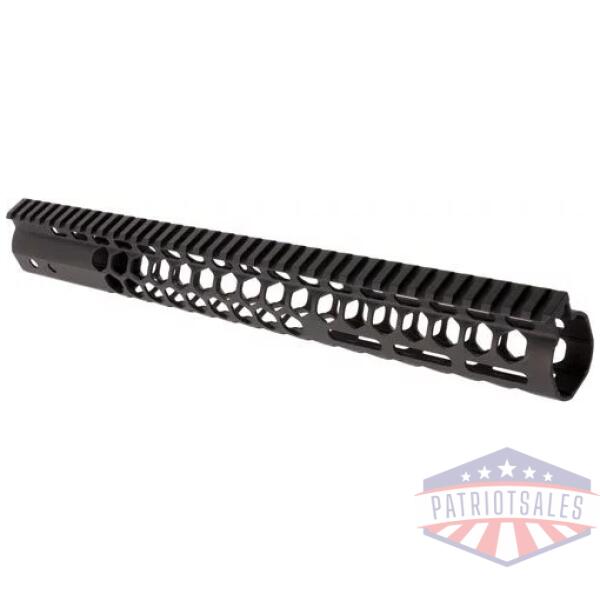 GUNTEC AIR LITE HANDGUARD - 15" HONEYCOMB M-LOK BLACK