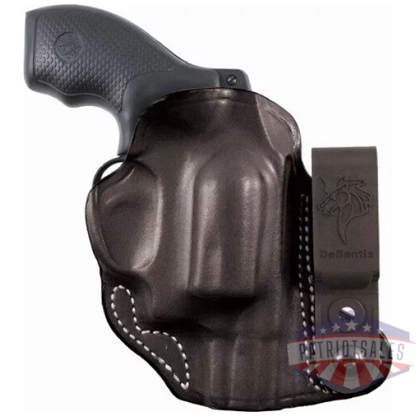 DESANTIS FLEX-TUK HOLSTER IWB - TUCKABLE LTHER J-FRAME 2" BLK