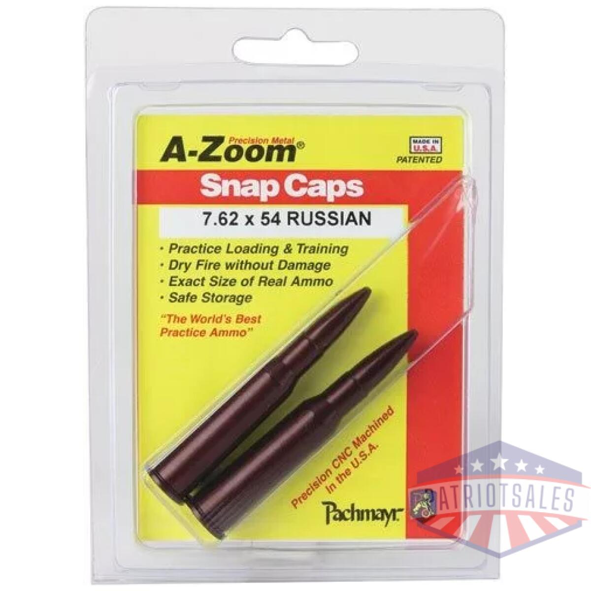A-zoom metal snap cap - 7. 62x54r 2-pack - image 2