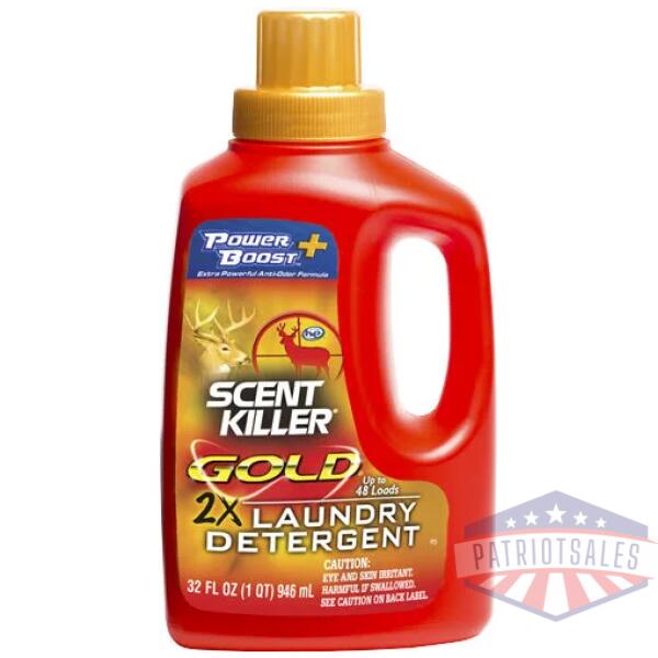 WRC CLOTHING WASH SCENT KILLER - GOLD 32FL OUNCES