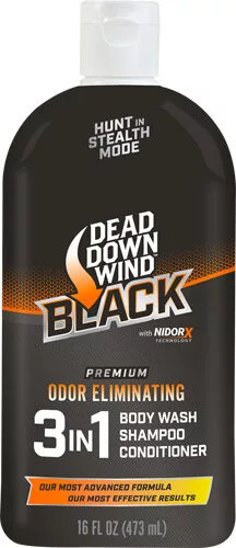 DDW BLACK PREMIUM 3-IN-1 BODY - WASH/SHAMPOO/CONDITIONER 16OZ