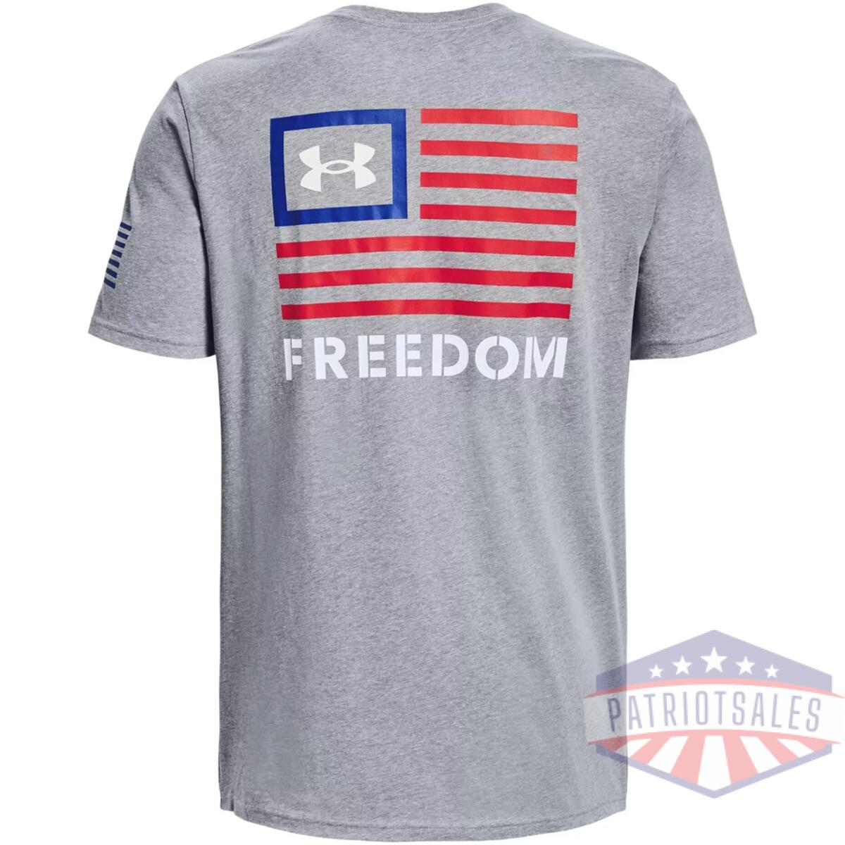 13708180362x - ua freedom banner t-shirt - 13708180362x