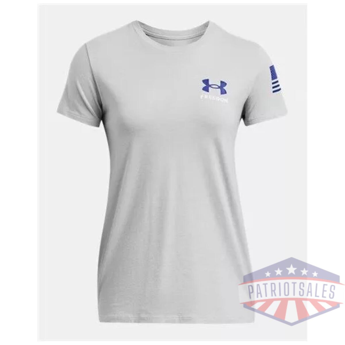 1370819011md - women's ua freedom banner t-shirt - 1370819011md