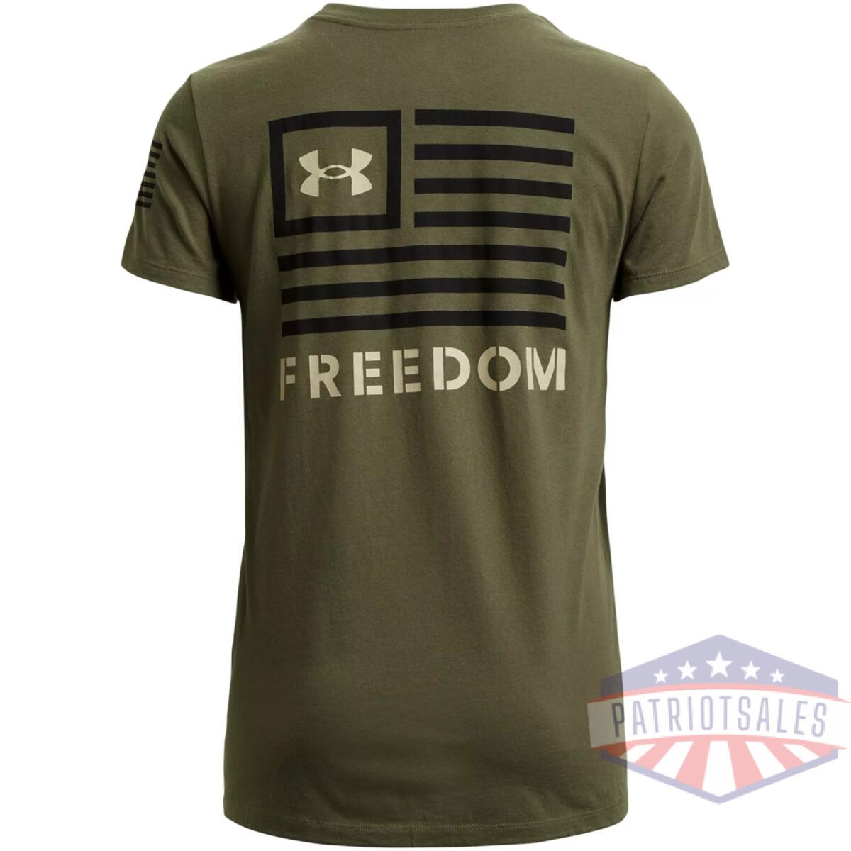 1370819391lg - women's ua freedom banner t-shirt - 1370819391lg