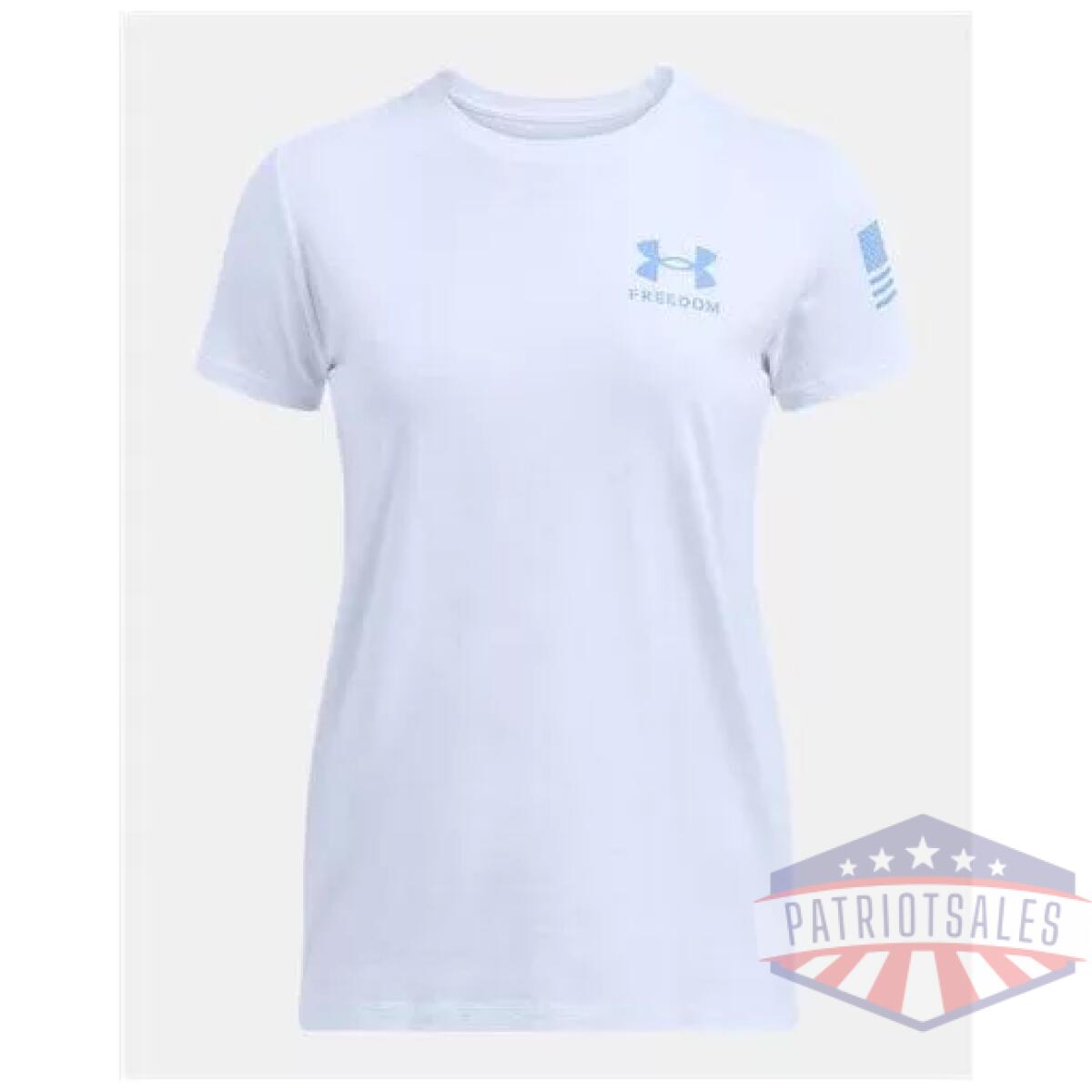 1370819464lg - women's ua freedom banner t-shirt - 1370819464lg